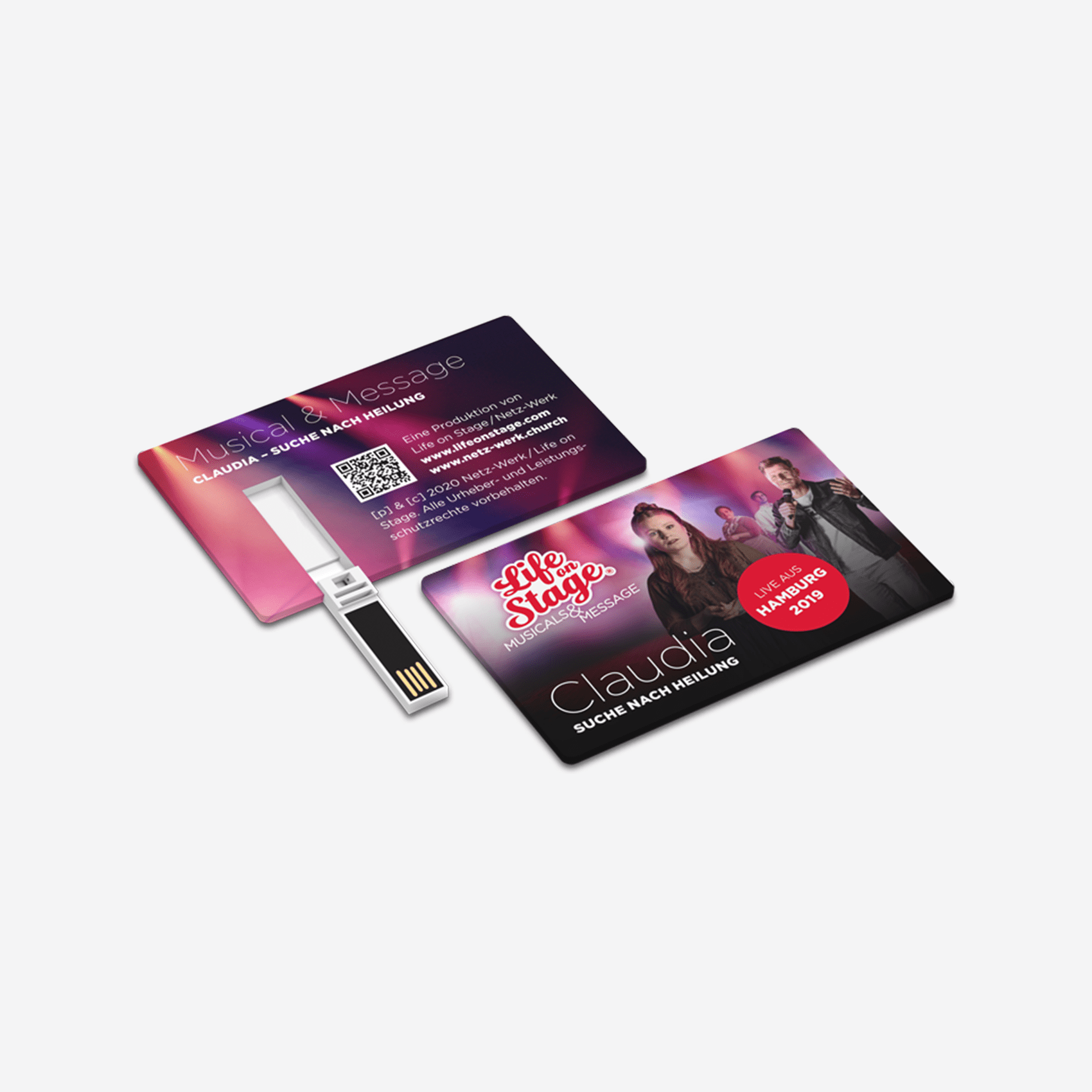 Claudia - Musical & Message USB-Stick