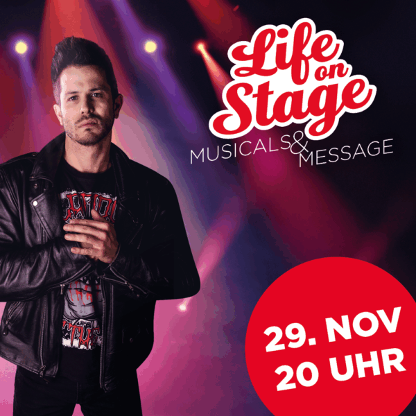 Sitzplatzreservierung Life on Stage Brugg 29. November 20 Uhr (Thomas)