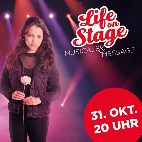 Sitzplatzreservierung Life on Stage Frauenfeld 31. Oktober 20 Uhr (Melanie)
