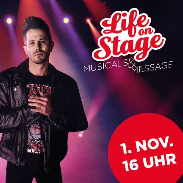 Sitzplatzreservierung Life on Stage Frauenfeld 1. November 16 Uhr (Thomas)